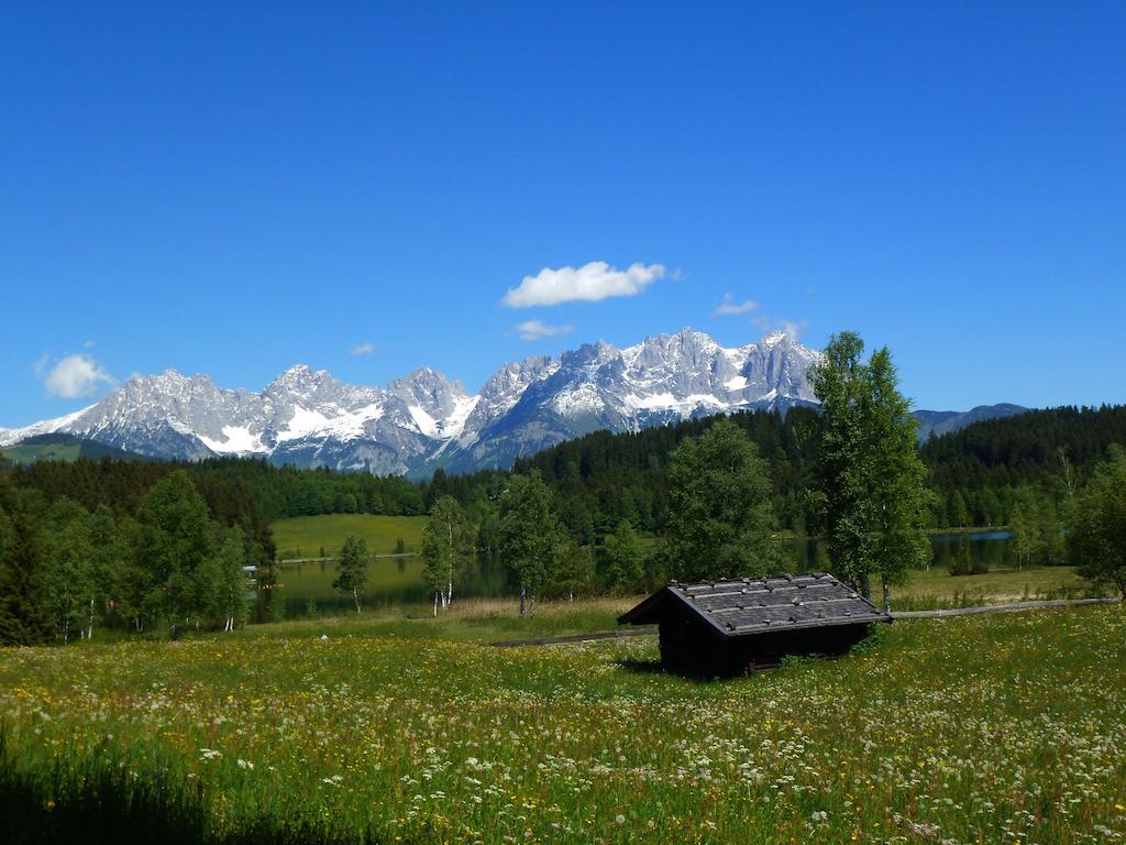 Alpen Glueck Hotel Kirchberger Hof 티롤 키르흐베르크 외부 사진